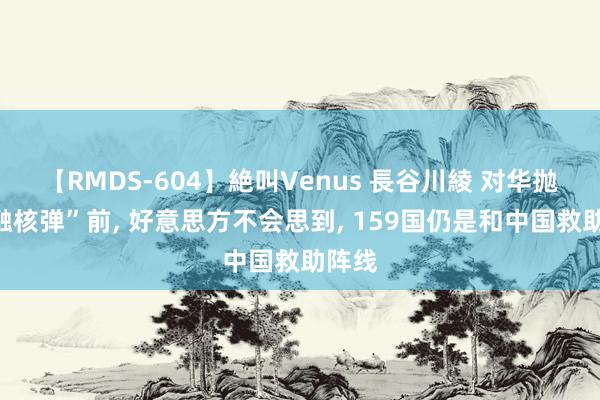 【RMDS-604】絶叫Venus 長谷川綾 对华抛“金融核弹”前, 好意思方不会思到, 159国仍是和中国救助阵线